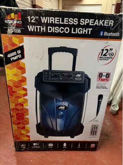 Wireless Bluetooth speaker!