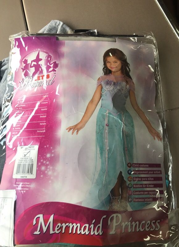 Little Mermaid Princess Halloween costume