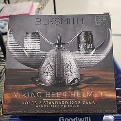Blksmith Viking Beer Helmet Silver