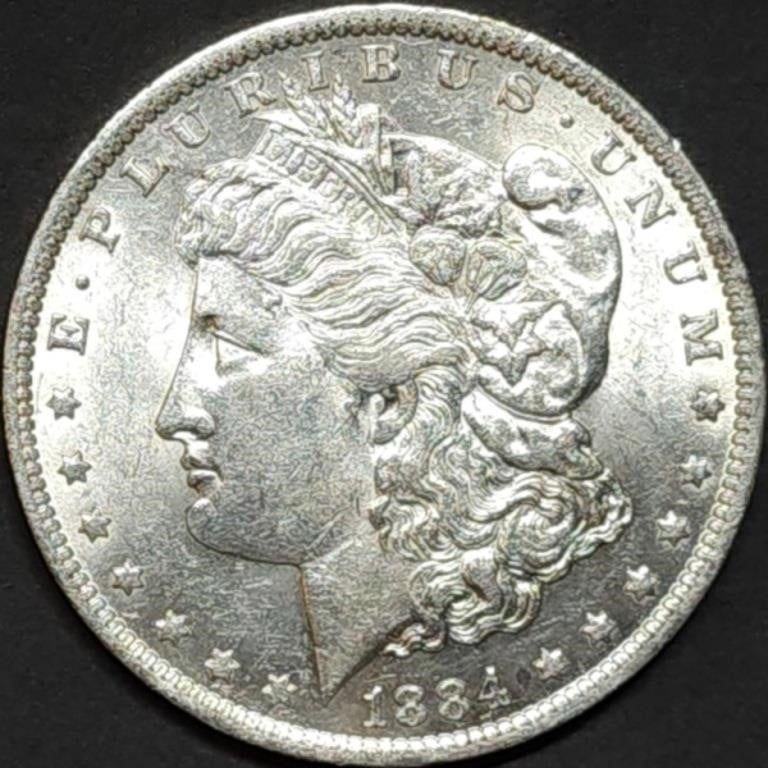 1884-O Morgan Silver Dollar coin