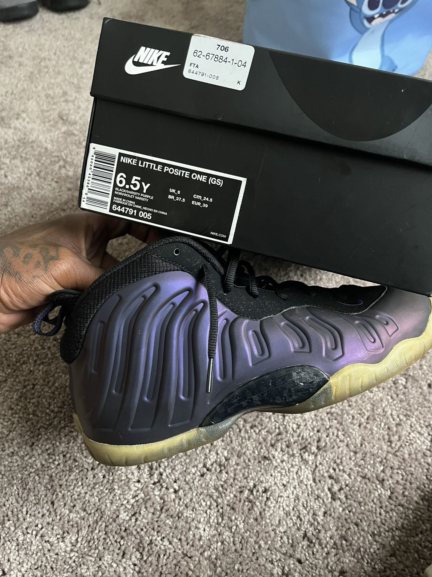 Size 6y With The Box These Are Very Rare There The Egg Plants Come Get Um