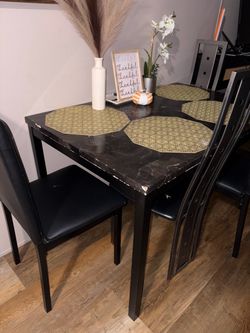 Table with chairs