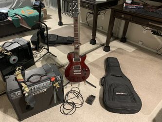 Ibanez ART100 TCR Cherry with Line 6 Spider 3 75 Amp