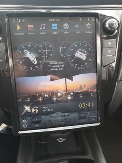 Tesla Style Car Stereo