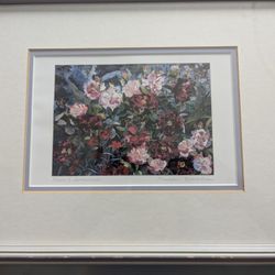AMANDA RICHARDSON "ROSE'S & CARNATIONS" ART 