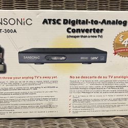Sansonic TV Converter Box