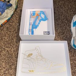 Off-White Jordan 1 UNC Unboxing + Outfits