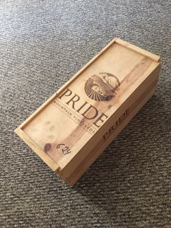 Wood wine box and tequila wood box