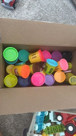 Box of play Doh