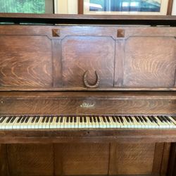 Packard Mission/Craftsman Style Piano.