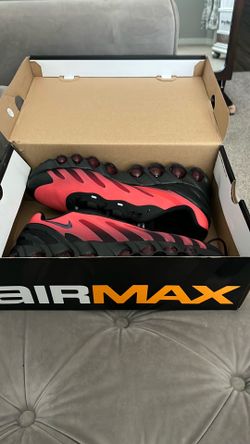 Nike Air Max Sneakers Red and Black