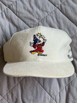Walt Disney Imagineering WDI Sorcerer Mickey Cream Colored Vintage Hat. Rare!