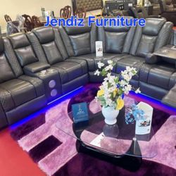 Power Reclining Livingroom Furniture Sectional Couches Sofa Furniture Only $49 Down No Credit Needed Financing 