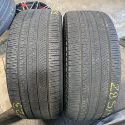 285/40R23 PIRELLI SCORPION VERDE ALL SEASON PAIR OF TIRES