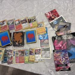 Pokémon Cards And Sleeves Lot