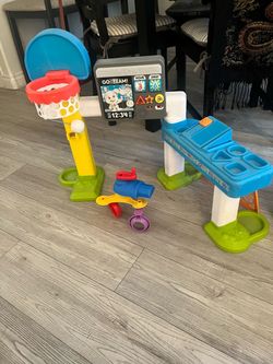 Kids Interactive Sports & Basketball Activity Center