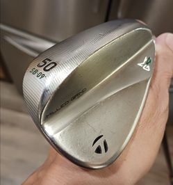 TaylorMade MG4 SB 50* Gap Wedge 9* Bounce Fujikura Velocore Axiom 125X Graphite Shaft Standard Right-Handed Grip FIRM PRICE