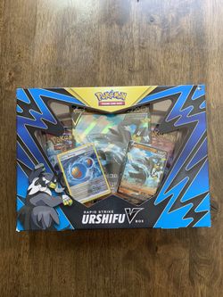Pokemon TCG Urshifu Rapid Strike V box