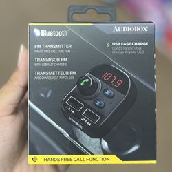 Bluetooth® FM Transmitter with MP3 Playback