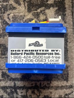 Toy Car battery