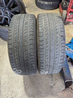235/60R18 CONTINENTAL PROCONTACT RX PAIR OF TIRES