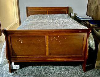 Queen BedFrame and Boxspring