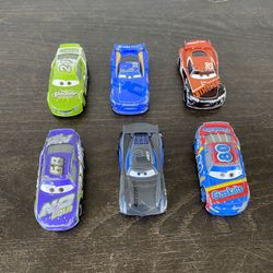 Disney Pixar diecast cars set of 6