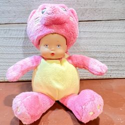 Madame Alexander Pink Bear PeekABoo's Baby Doll Stuffed Toys 9in