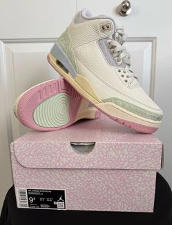 Men's Air Jordan Retro 3 Basketball size 9.5 Only cash, no trade