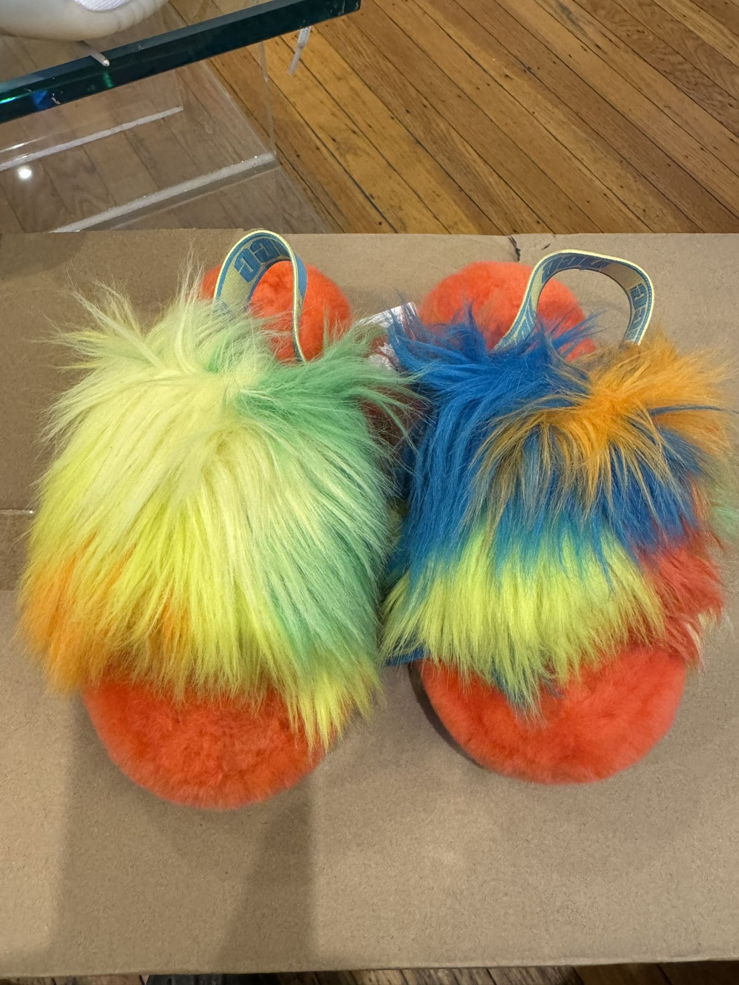 Ugg Fluff Slides Sandals