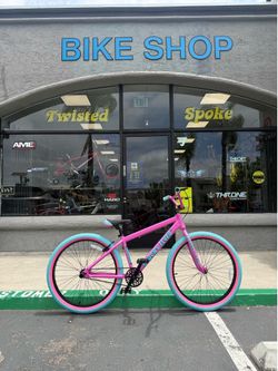 NEW SE Blocks Flyer Bubblegum 26” Wheelie BMX Bike Bicycle - Retro GT Redline Mafia Throne