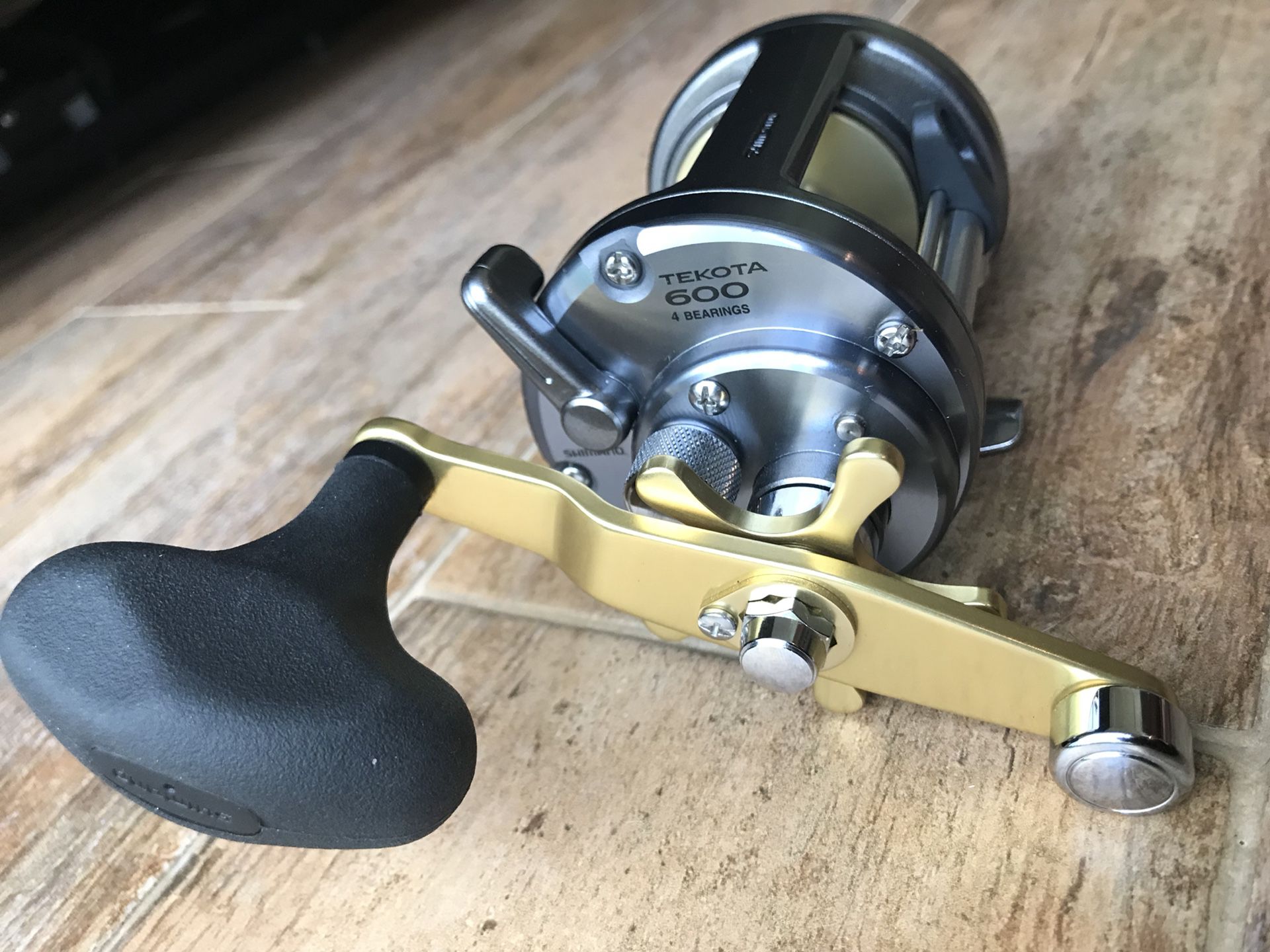 New Shimano Tekota 600 conventional reel deep sea for Sale in