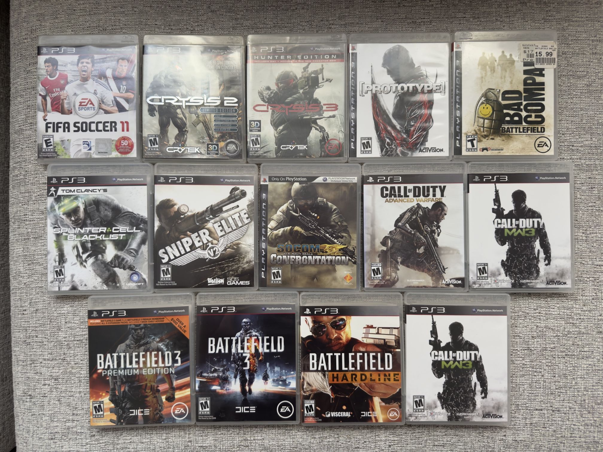 PS3 Games Bundle 