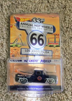Hot wheels Convention Custom 62 chevy  pickup