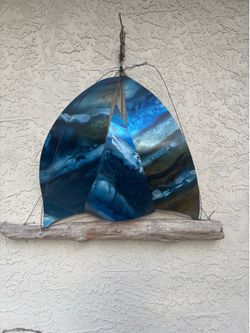 Metal Sailboat Wall Art