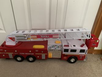 Huge fire truck and discovery kids magnets