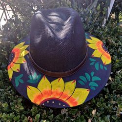 Artisanal Hand Painted Hat