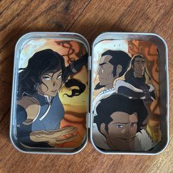 handmade  legends of Korra tin