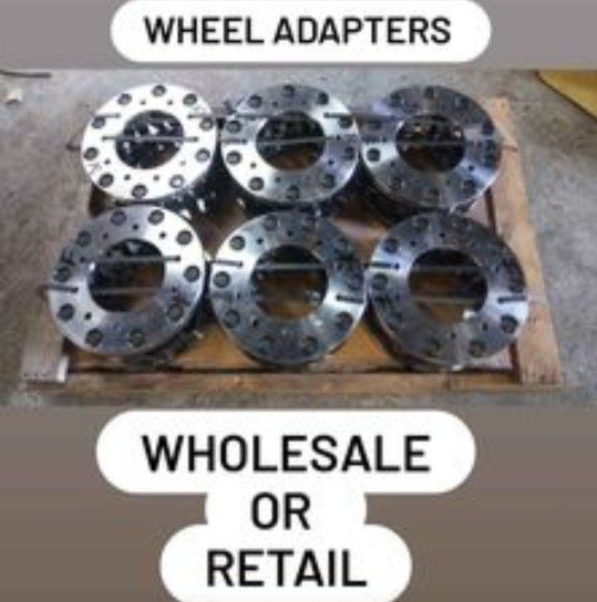 Dually Truck Wheel Adapters Spacers 8x10 10x10