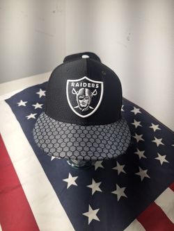 Last Vegas Raiders Fitted Hat sz 7 New Era 59Fifty