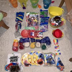 Kids birthday party decoration Sesame Street
