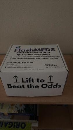 BCBA PTB Exam FlashMEDs