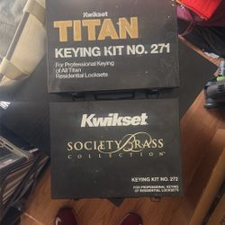 Keying Kits No. 271 And 272