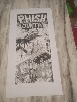 Phish Pollock JUNTA print