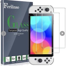 Ferilinso Designed for Nintendo Switch OLED Model 2021 Screen Protector