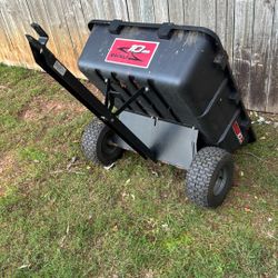 Brinly  10 Cu Ft Dump Cart Mower Trailer 