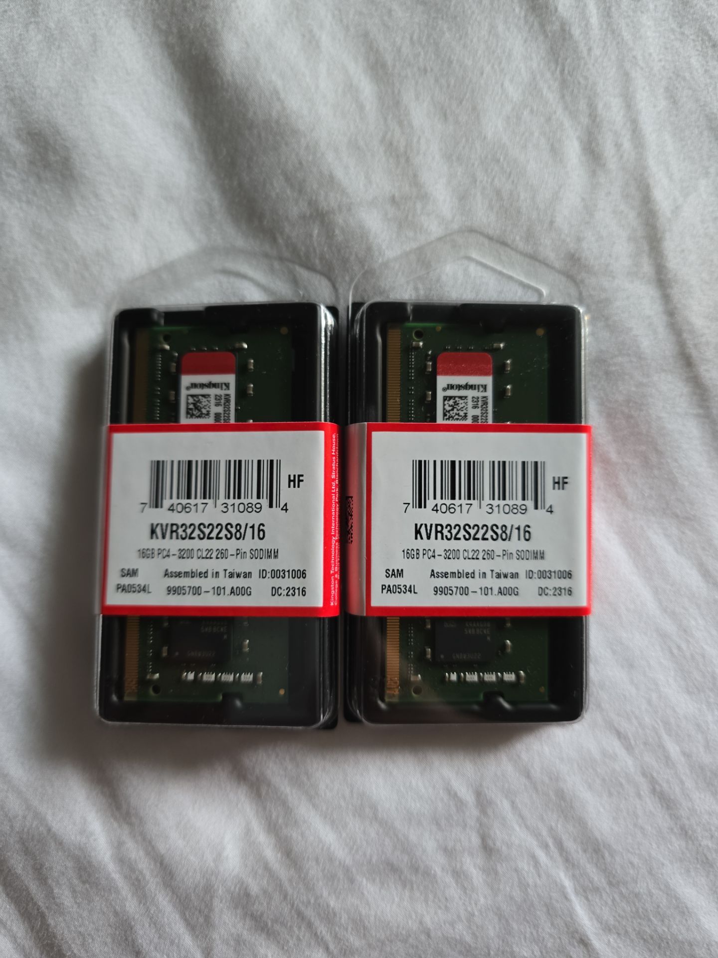32GB GB ram (2X16GB) 3200mhz
