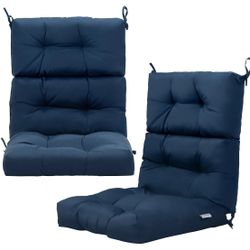 ($320 Retail) 4 New Indoor/Outdoor Seat Cushions