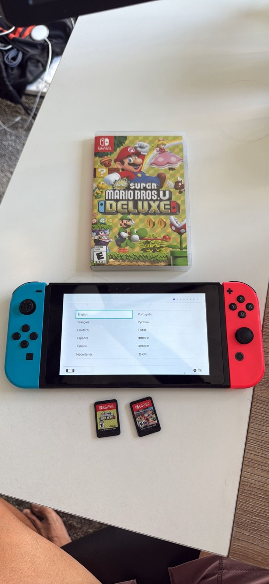 Nintendo Switch With 2 Games