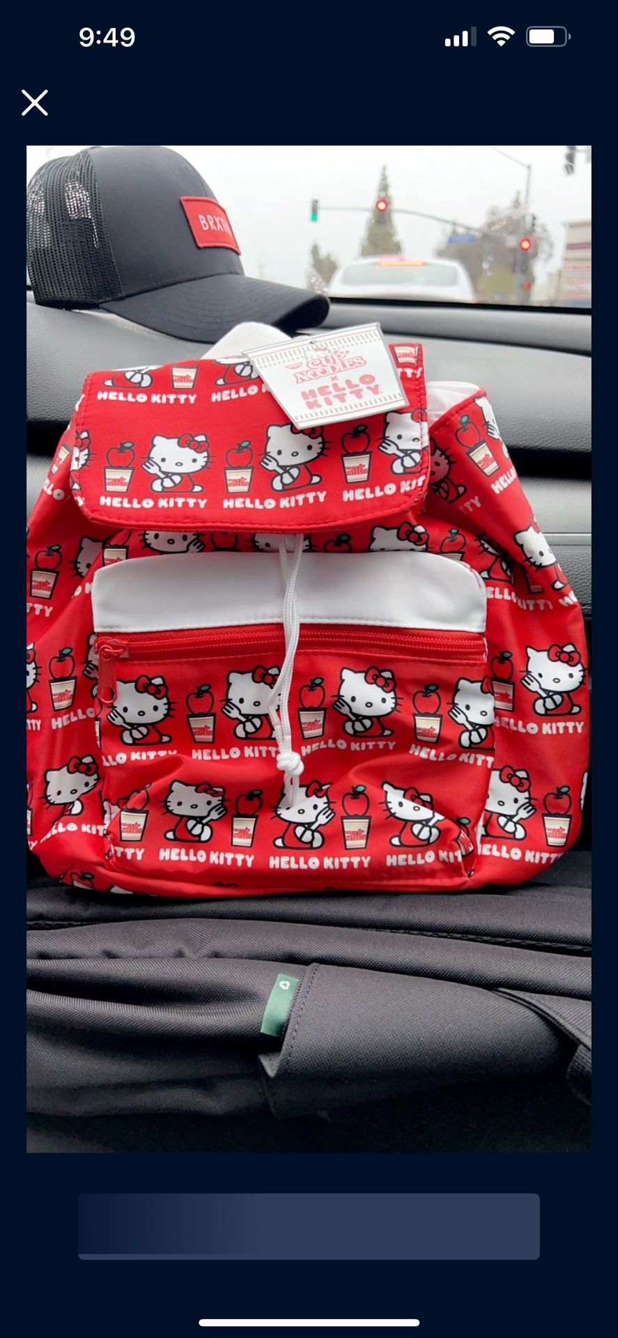 Hello Kitty Cup Noddles Backpack